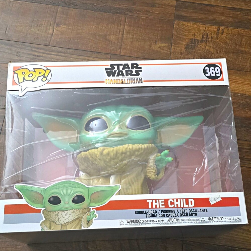Giant Sized Funko Pop! Star Wars The Mandalorian The Child Vinyl Bobblehead #369
